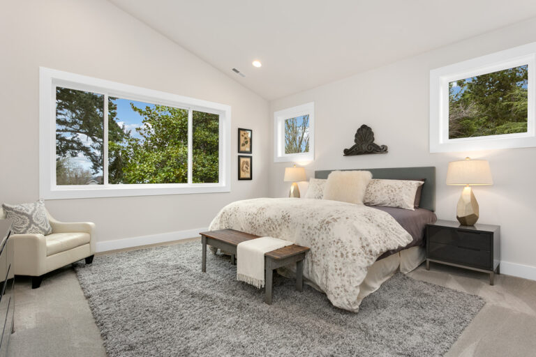 Sorrento custom floor plan primary suite