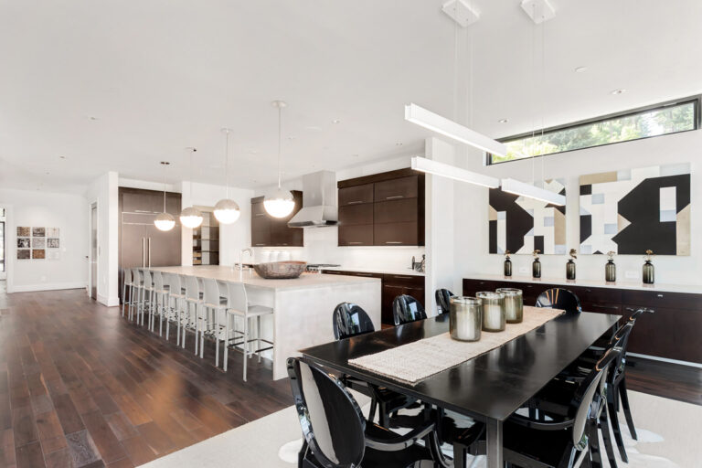 Stockholm custom floor plan dining room