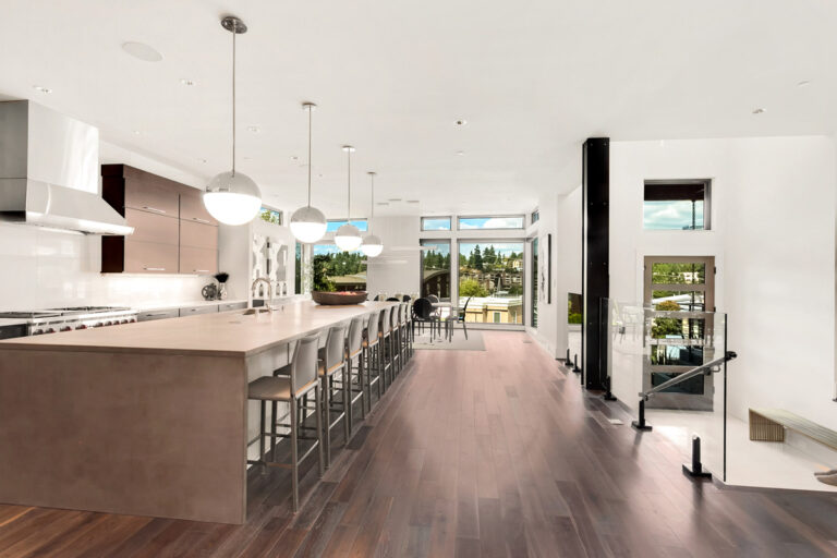 Stockholm custom floor plan kitchen