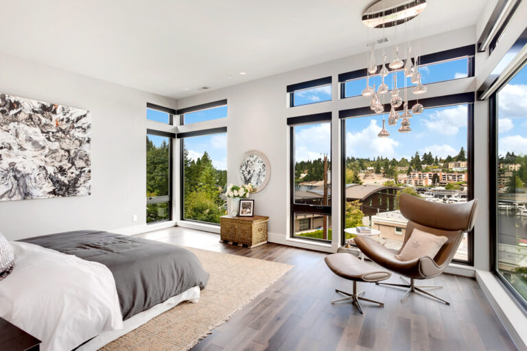 Stockholm custom floor plan primary suite