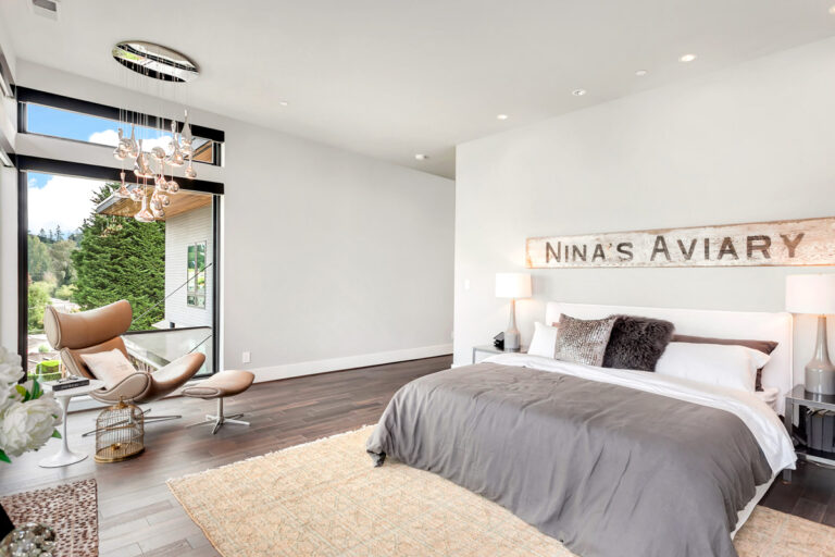 Stockholm custom floor plan primary suite