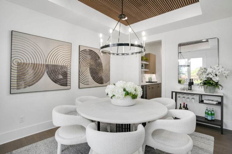 Sycamore custom floor plan dining room