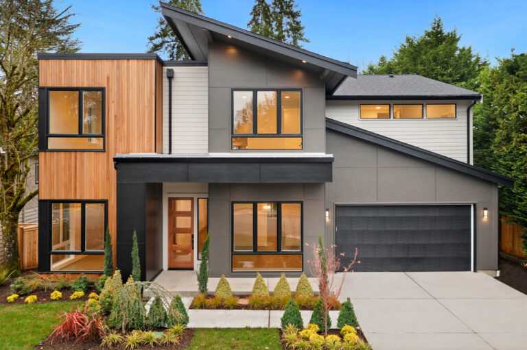 Sycamore custom floor plan front exterior