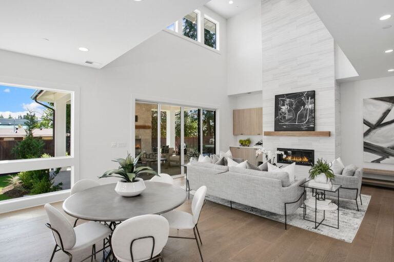 Sycamore custom floor plan great room