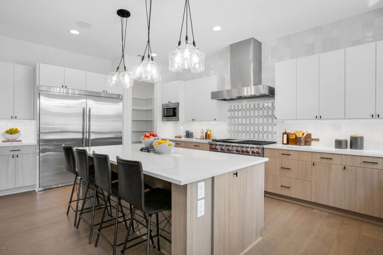 Sycamore custom floor plan kitchen