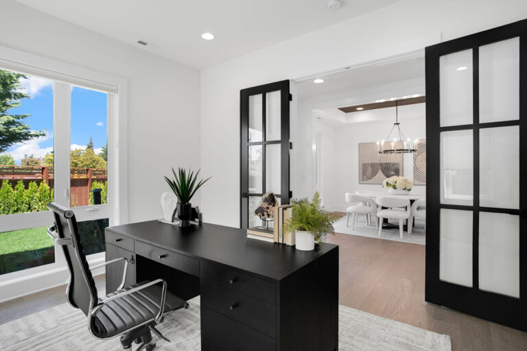 Sycamore custom floor plan office