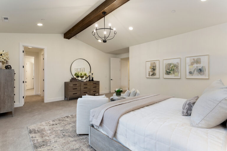 Sydney custom floor plan primary suite