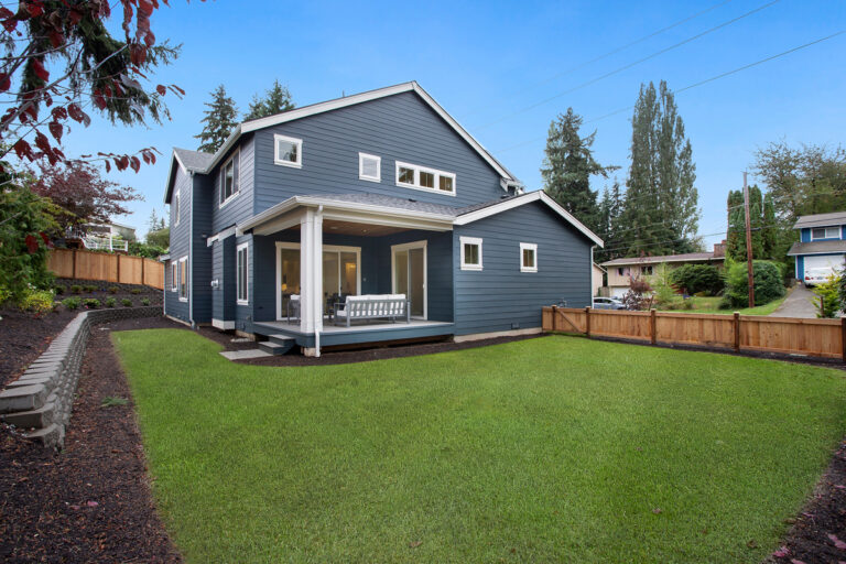 Sydney custom floor plan rear exterior