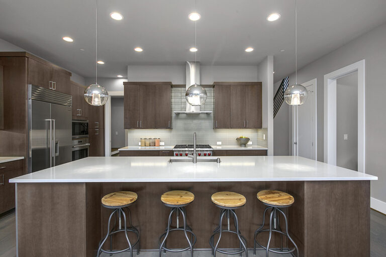 Taipei custom floor plan kitchen