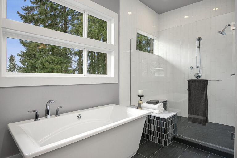 Taipei custom floor plan primary suite bath