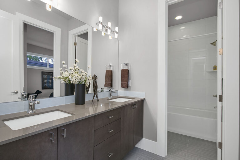 Taipei custom floor plan secondary bath