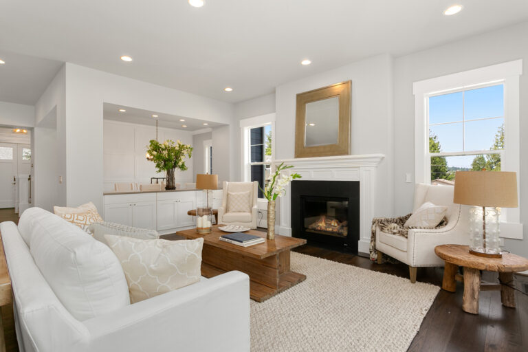 Toulon custom floor plan great room