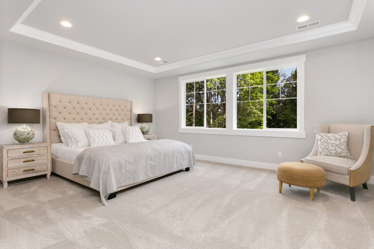 Toulon custom floor plan primary suite