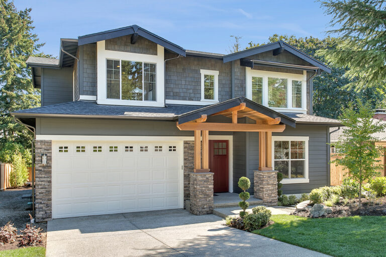 Trento Grande custom floor plan craftsman front exterior