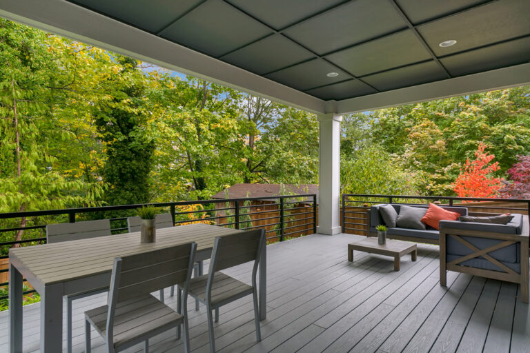 Trento Grande custom floor plan covered deck