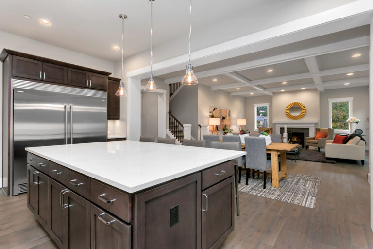 Trento Grande custom floor plan kitchen