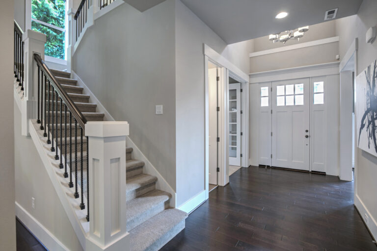 Venice custom floor plan foyer