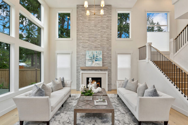 Victoria custom floor plan great room