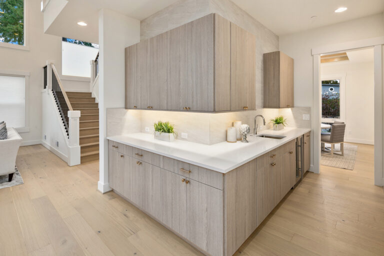 Victoria custom floor plan service area