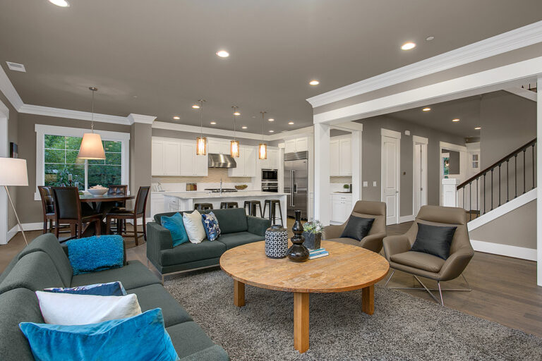 Vienna custom floor plan main living