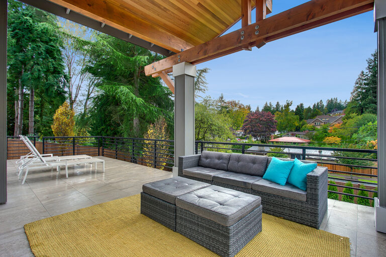 Vienna custom floor plan outdoor living