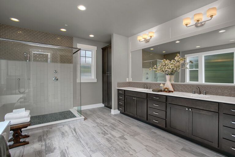 Vienna custom floor plan primary suite bath