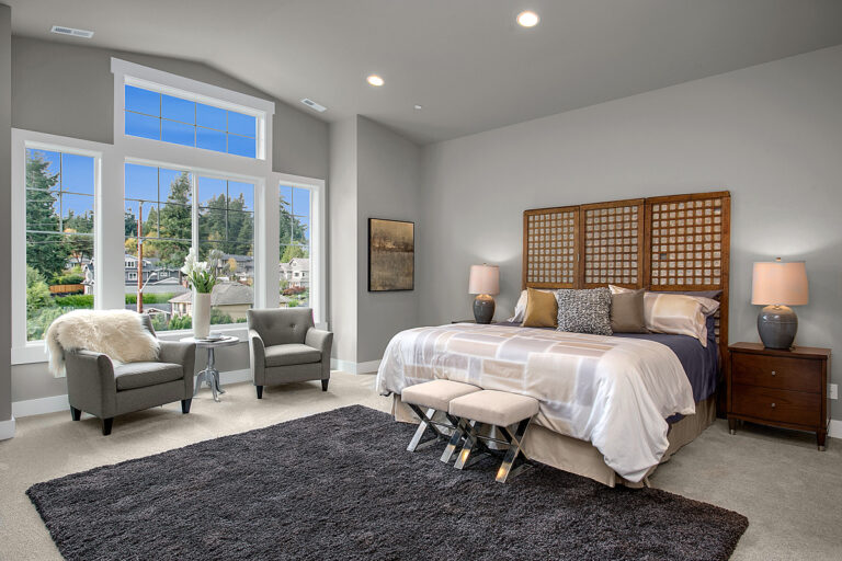 Vienna custom floor plan primary suite