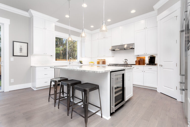 Whistler custom floor plan kitchen