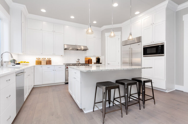 Whistler custom floor plan kitchen