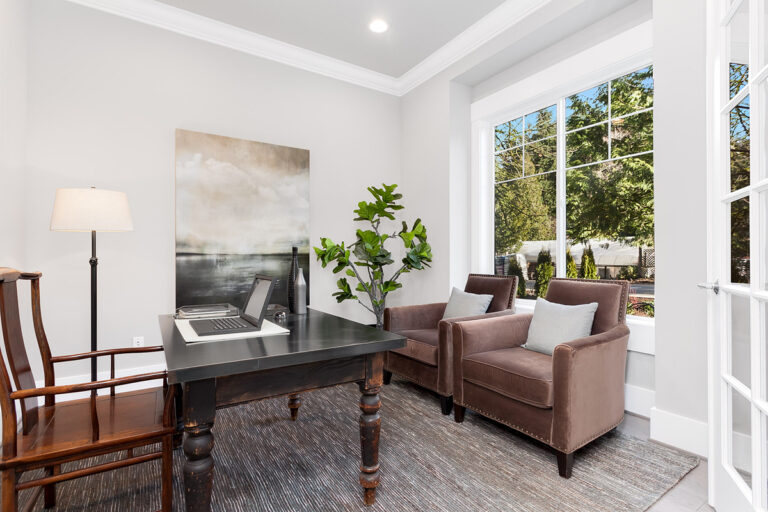 Whistler custom floor plan office