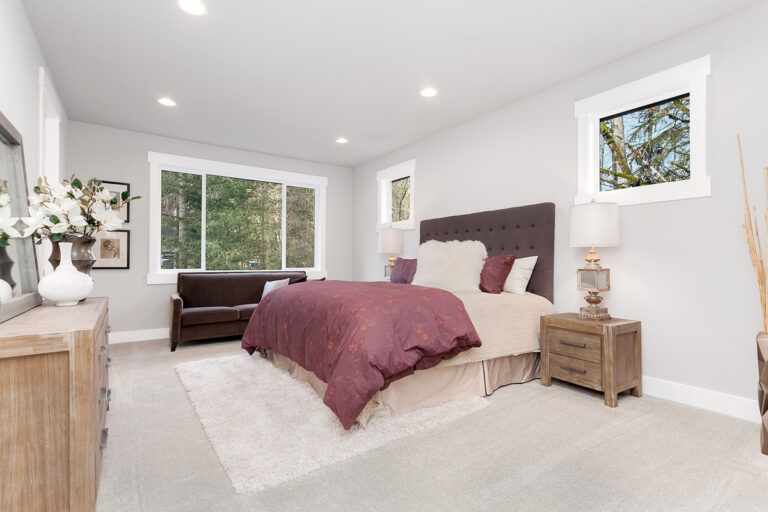 Whistler custom floor plan primary suite