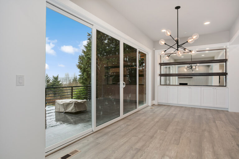 Zurich custom floor plan dining room