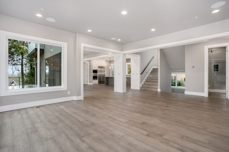 Zurich custom floor plan great room