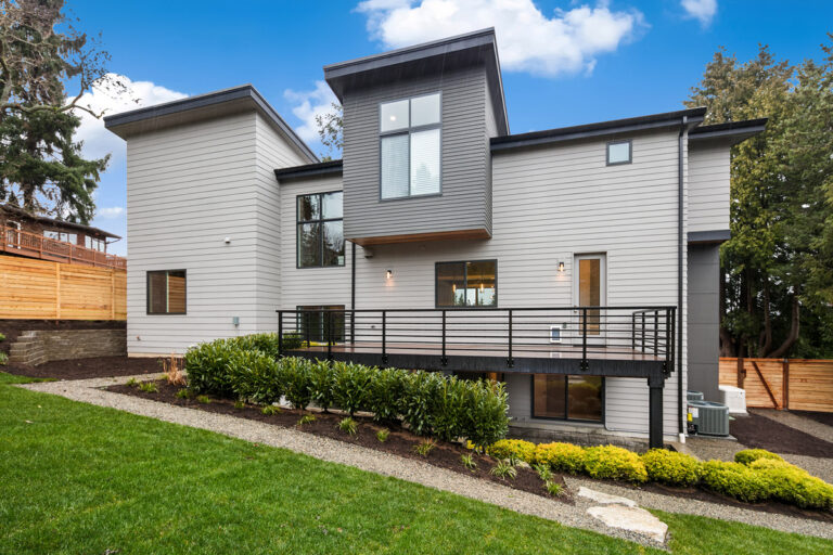 Zurich custom floor plan rear exterior