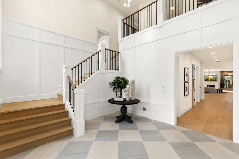 Santa Clara custom floor plan entry