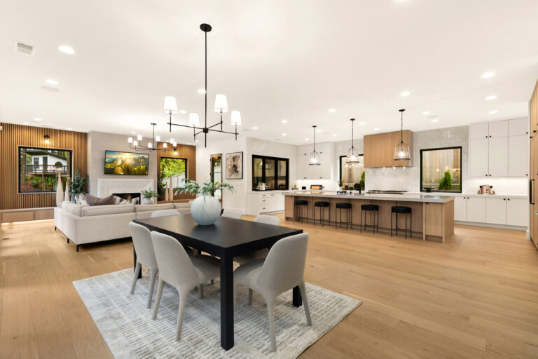 Santa Clara custom floor plan main living