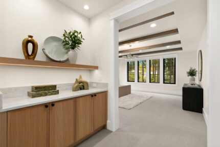 Santa Clara custom floor plan primary suite drop zone