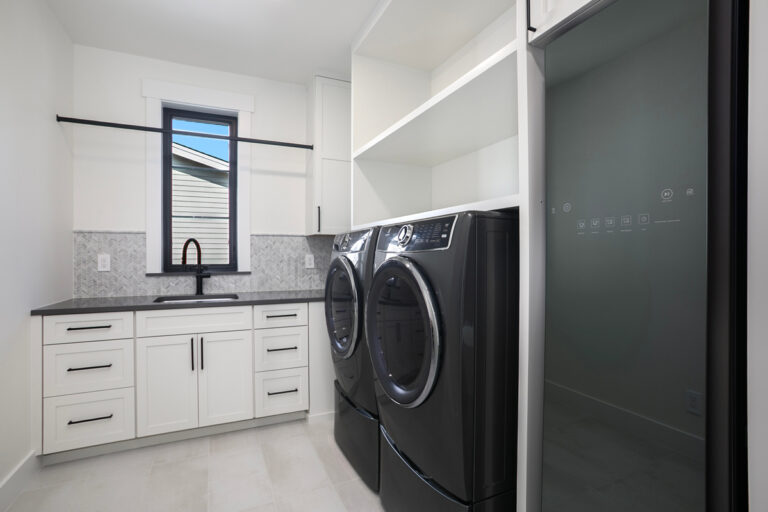 Kirkland 02 custom home laundry room