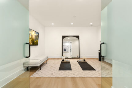 Santa Clara custom floor plan fitness studio