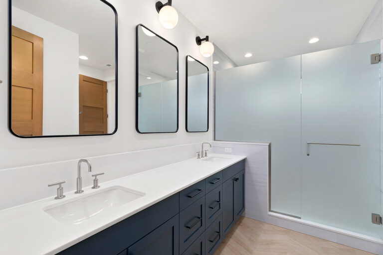 Bellevue 20 custom home secondary bath
