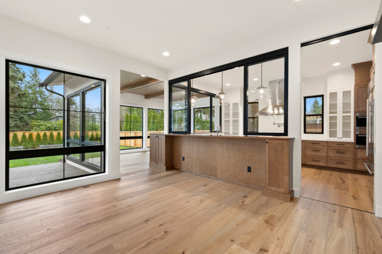 Bellevue 20 custom home kitchen
