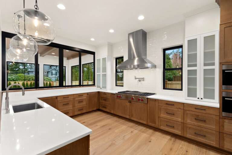Bellevue 20 custom home kitchen