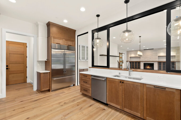 Bellevue 20 custom home kitchen