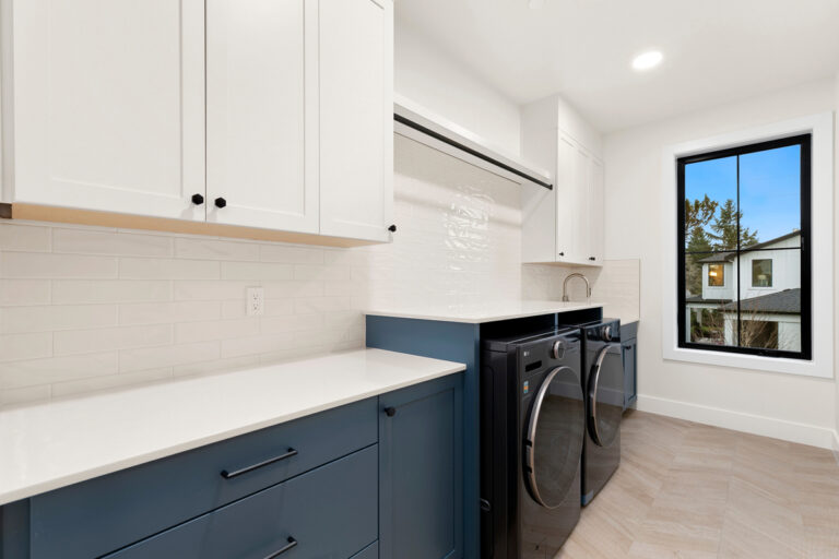 Bellevue 20 custom home laundry room