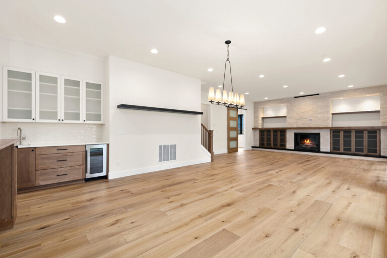 Bellevue 20 custom home main living