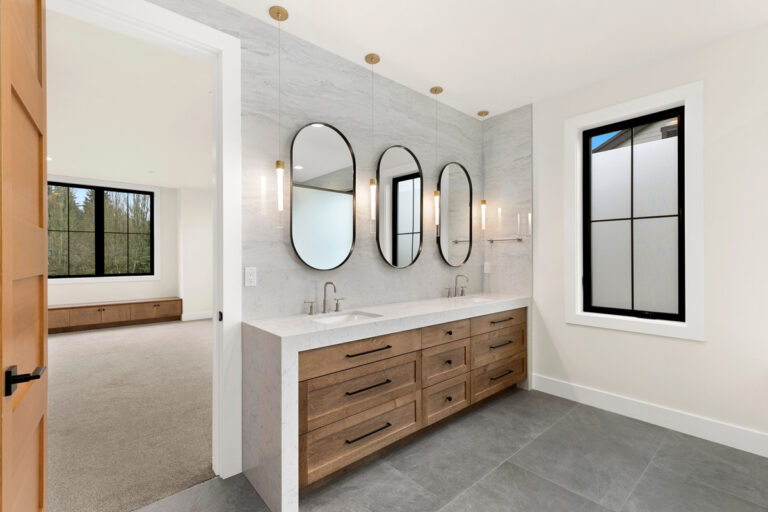 Bellevue 20 custom home primary suite bath