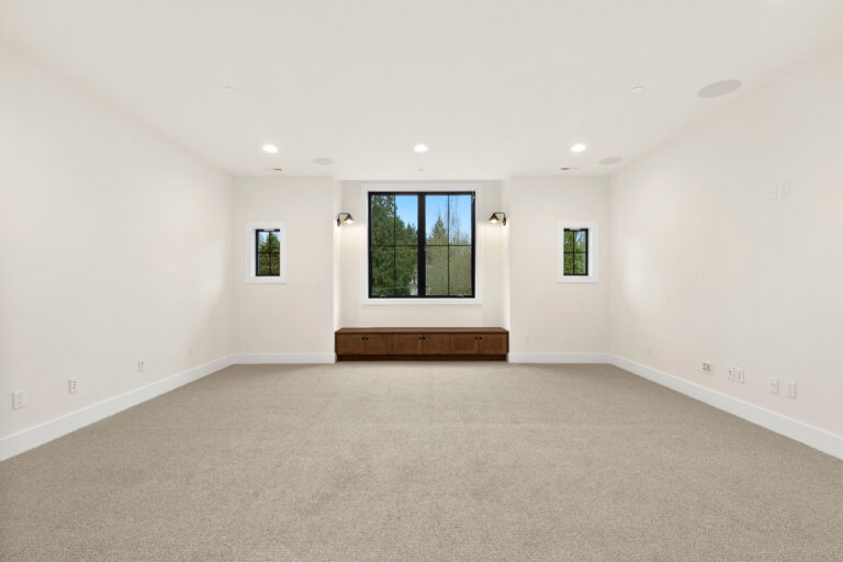 Bellevue 20 custom home bonus room