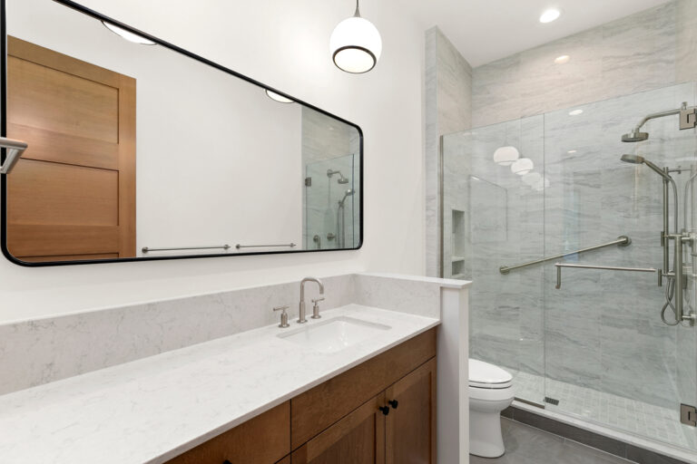 Bellevue 20 custom home secondary bath