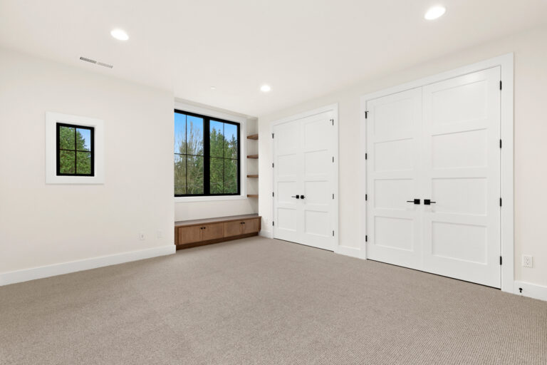 Bellevue 20 custom home secondary bedroom