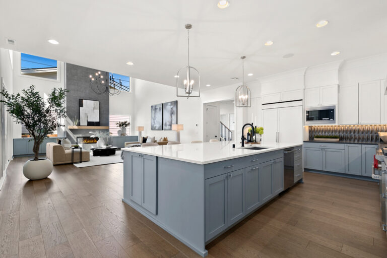 Bellevue 21 custom home kitchen